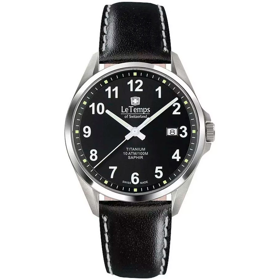 Часы Le Temps Titanium Gent LT1025.07BL87